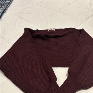Altar'd State Deep Burgundy Sweater